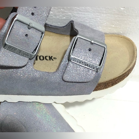 Birkenstock Women's Silver Sandals - Picture 3 of 10